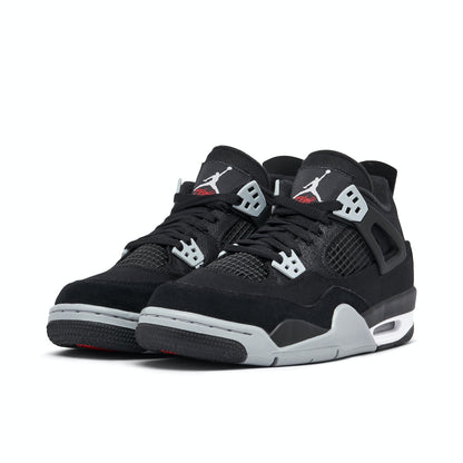 Air Jordan 4 Black Canvas GS