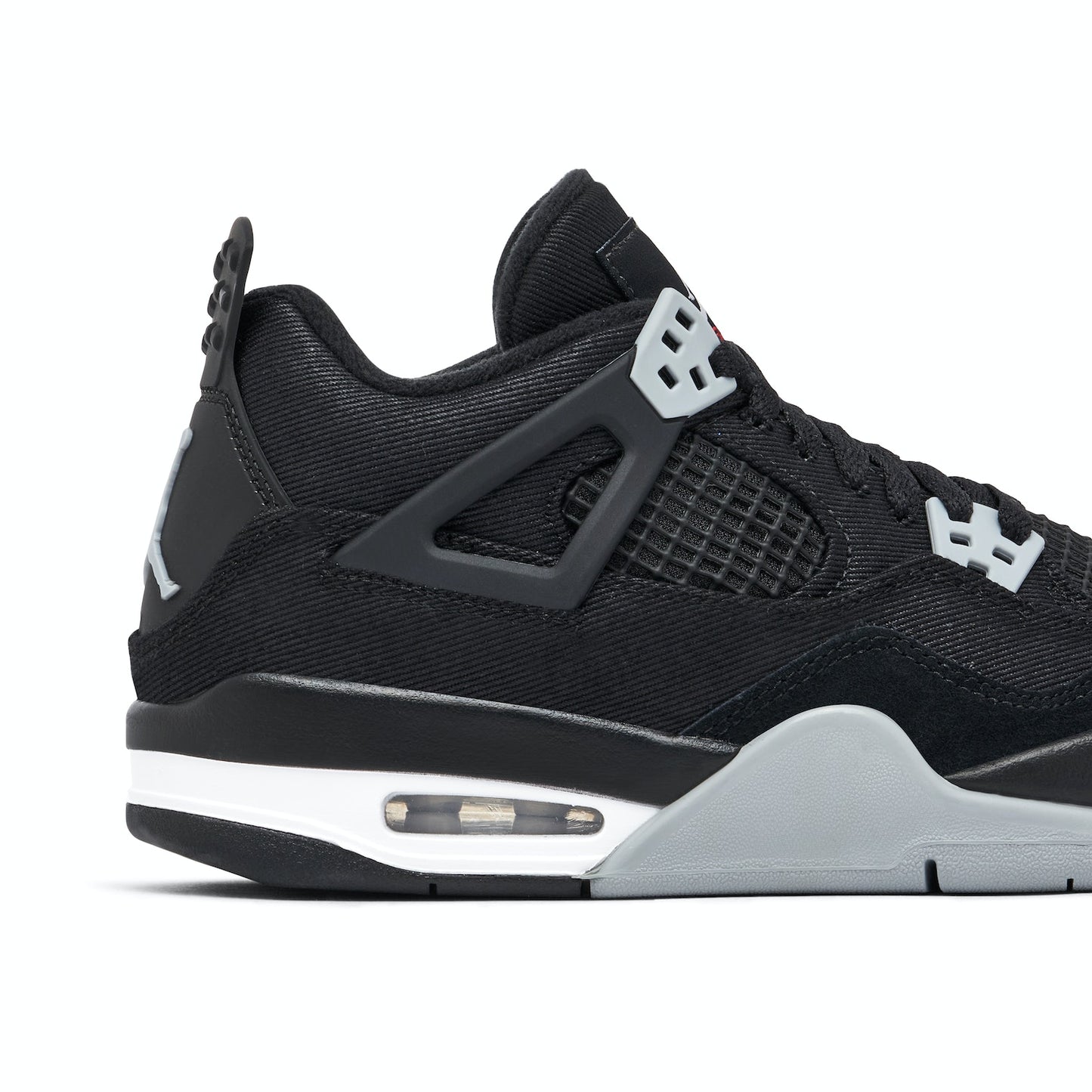 Air Jordan 4 Black Canvas GS