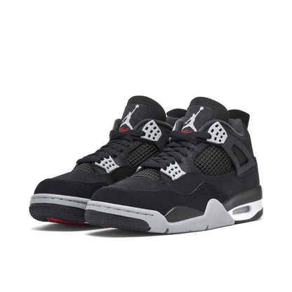 Air Jordan 4 Retro Black Canvas