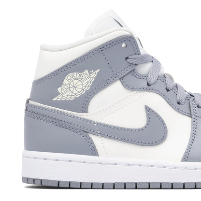 Air Jordan 1 Mid Grey Sail (W)