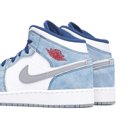 Air Jordan 1 Mid SE French Blue GS