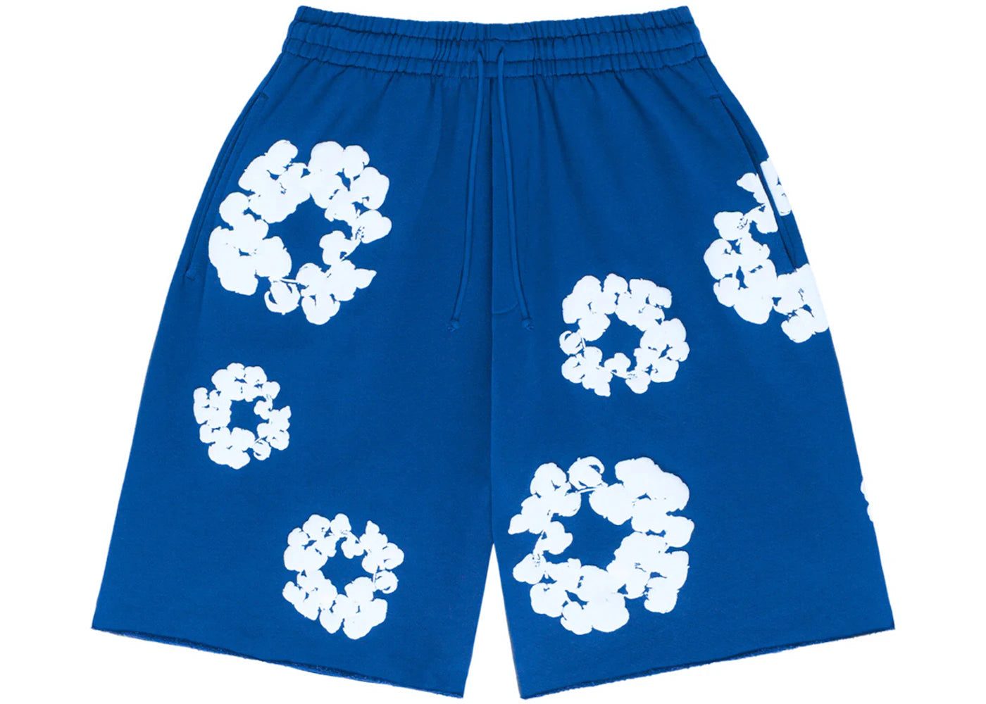 Denim Tears The Cotton Wreath Shorts Blue