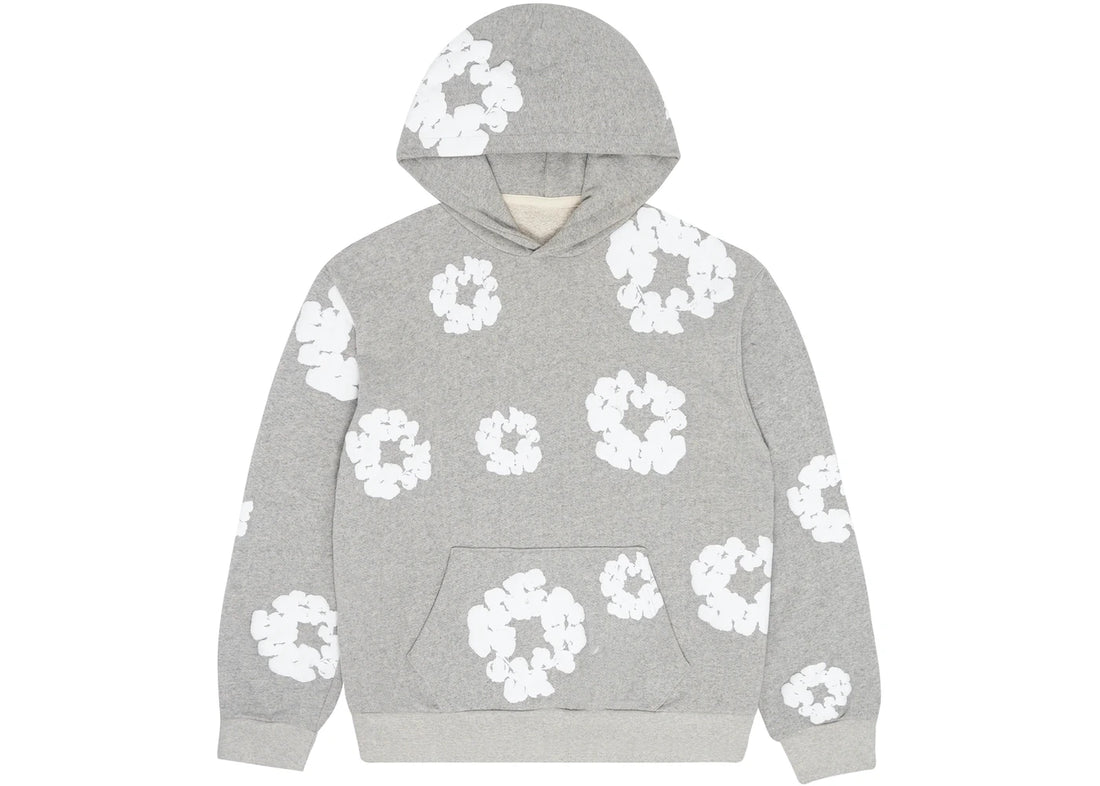 Denim Tears The Cotton Wreath Hoodie Grey