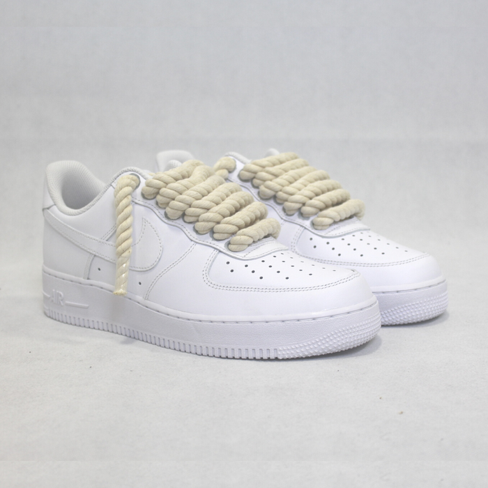 Air Force 1 Rope Lace Cream