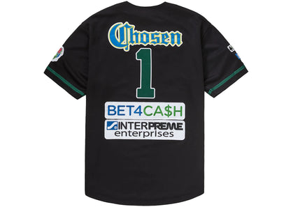 Supreme Chosen One Baseball Jersey Black