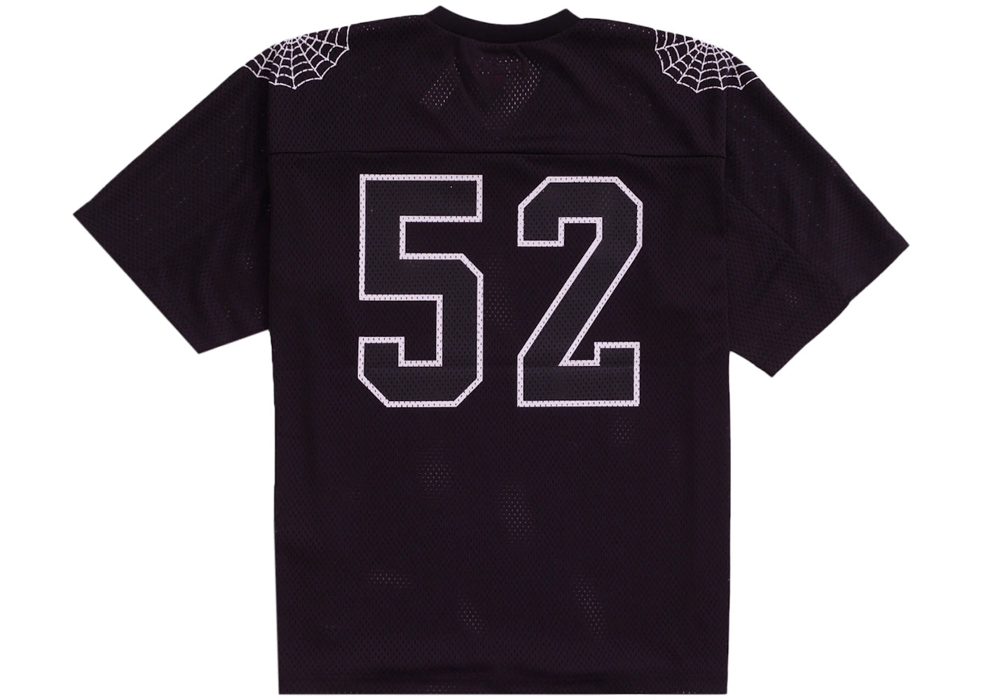 Supreme Spiderweb Football Jersey 'Black'