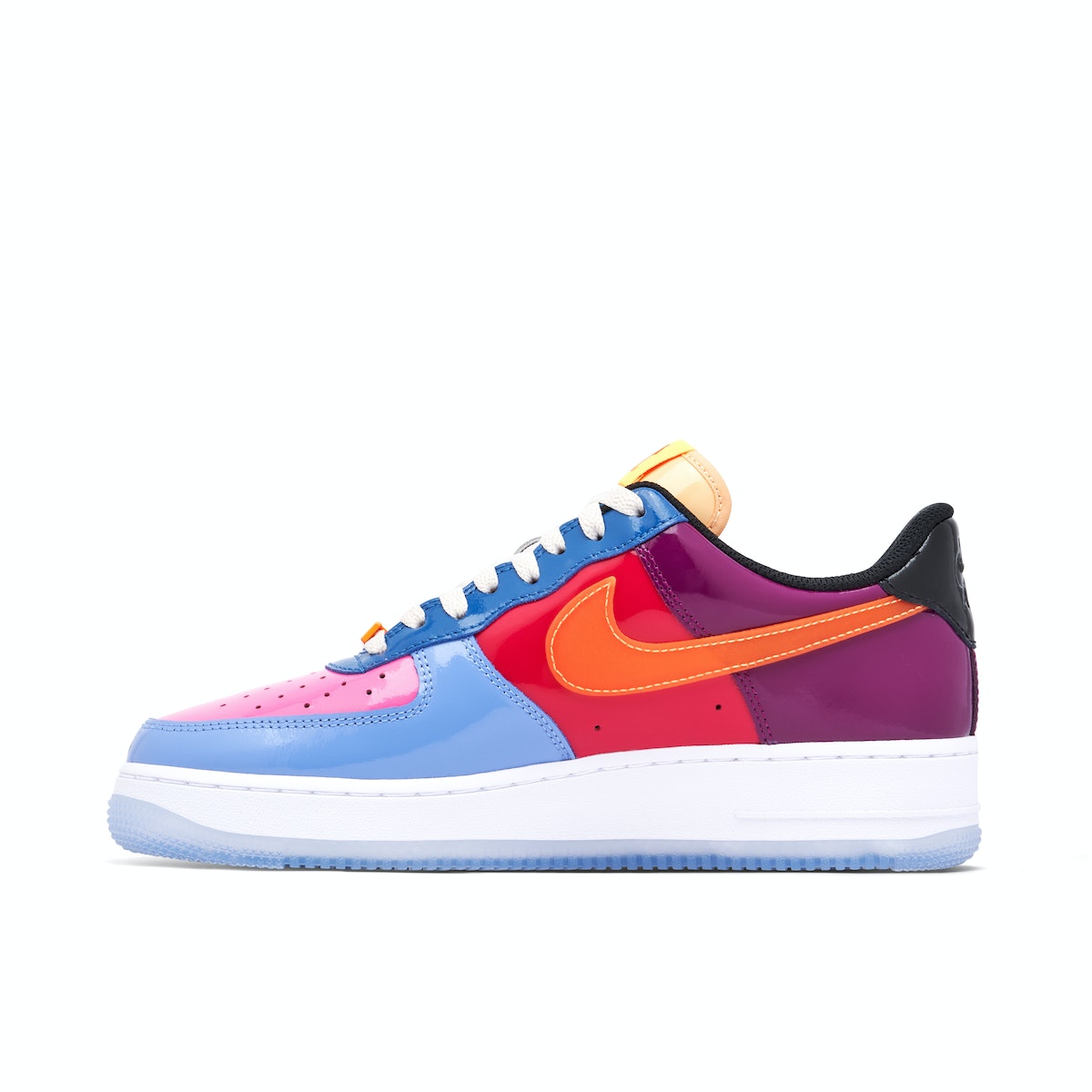 Nike Air Force 1 Low X Undefeated Multi Patent Total Orange