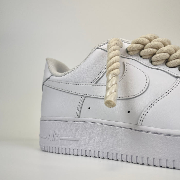 Air Force 1 Rope Lace Cream