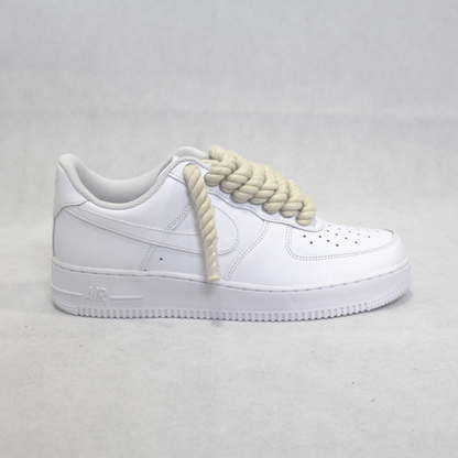 Air Force 1 Rope Lace Cream