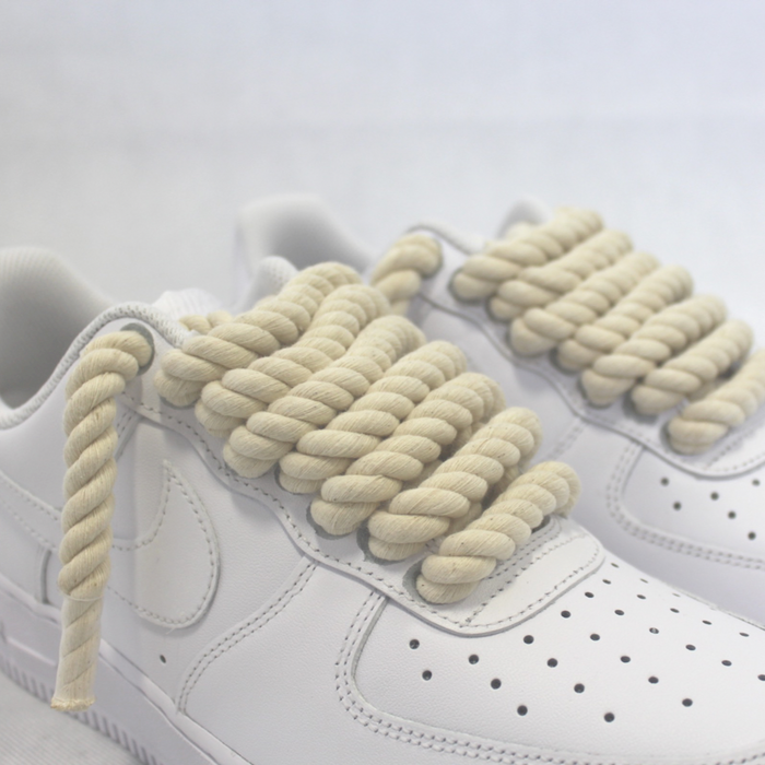 Air Force 1 Rope Lace Cream