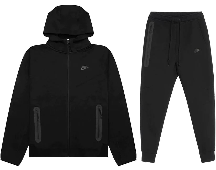 Nike Tech Fleece Black – SOLESSOURCEDIT